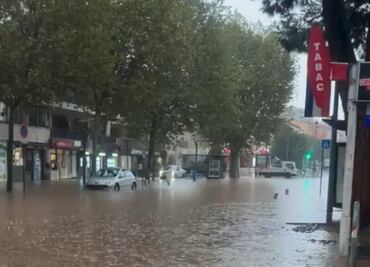 FOTOS Y VIDEOS: Lluvias torrenciales causan inundaciones en centro de Francia; vías públicas se vuelven intransitables