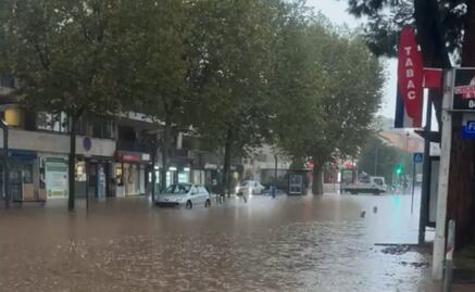 FOTOS Y VIDEOS: Lluvias torrenciales causan inundaciones en centro de Francia; vías públicas se vuelven intransitables