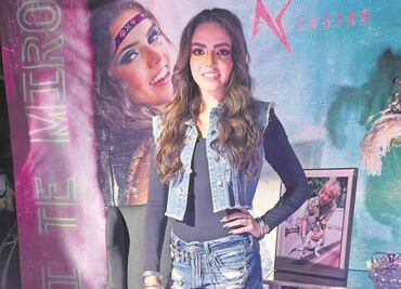 Alexa Castro muestra con orgullo su herencia artística