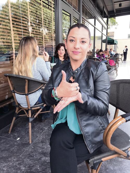 La sicóloga Beatriz Magrassi explicó que SOS Antisecuestros es un programa que se imparte para proteger a jóvenes (REBECA JIMÉNEZ. EL UNIVERSAL)