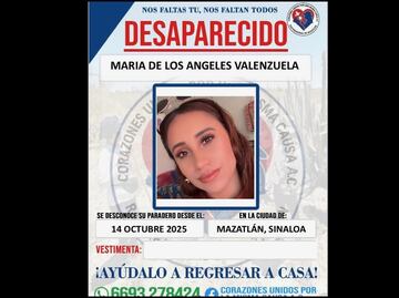 Desaparecen dos mujeres en Mazatlán; una de ellas es la buscadora María de los Ángeles Valenzuela