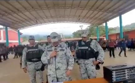 Liberan a elementos de la Guardia Nacional retenidos en Oxchuc, Chiapas