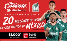 Caliente.mx anuncia dinámica para ganar 20 millones de pesos en cada juego de la Selección Mexicana en el Mundial 2026