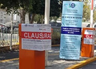 Clausuran estacionamientos en Naucalpan por incumplir con gratuidad