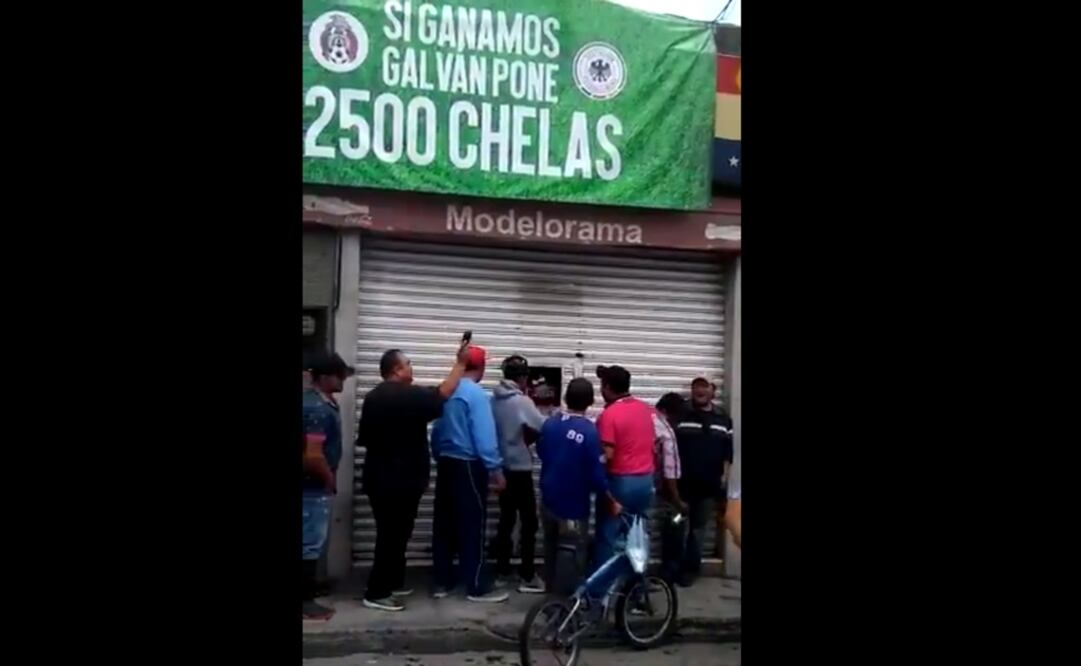 Foto tomada de vídeo que circula en redes