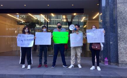 "Con lonas, Conacyt nos cerró la puerta en la cara": estudiantes del CIDE