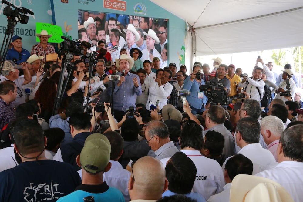 Ordaz Coppel ofreció su respaldo a los campesinos en las gestiones ante el Gobierno federal. (FOTO: Especial)