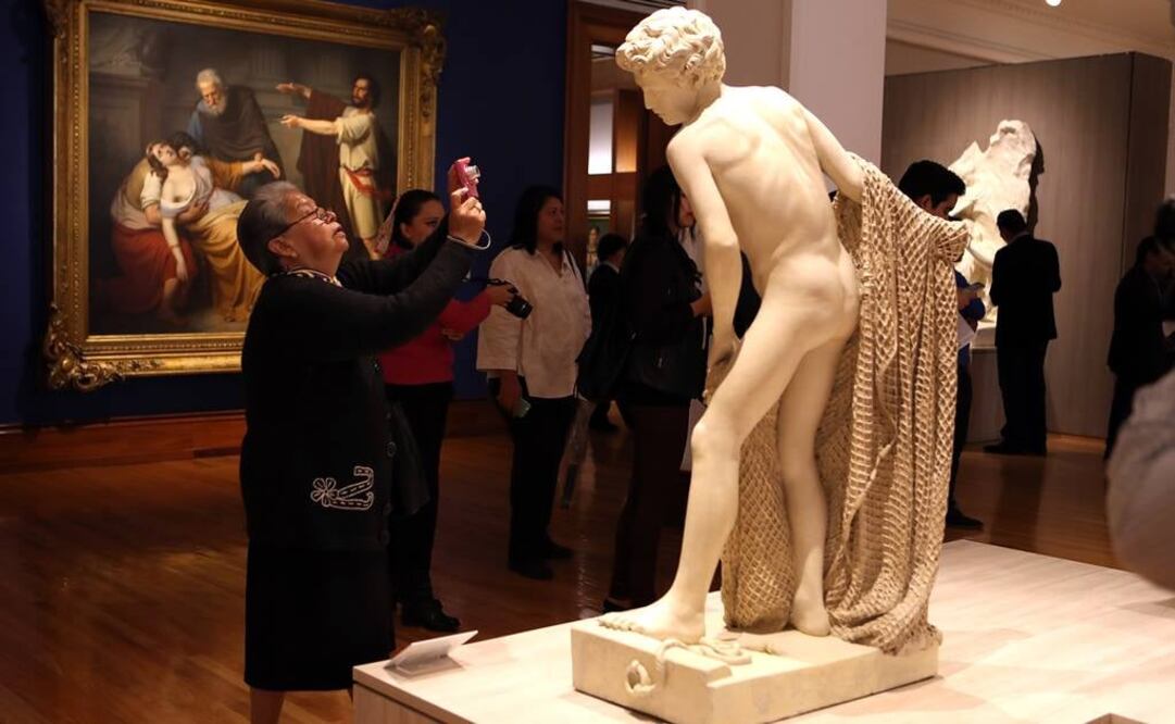 El Museo Nacional de Arte, en la Ciudad de México, presentó ayer su Gliptoteca, el primer espacio escultórico del recinto, con la exposición "De la piedra al barro. Escultura mexicana. Siglos XIX y XX". FOTO: Lucía Godínez/EL UNIVERSAL.