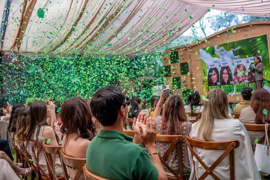 La línea de tintes Palette Naturals se presentó en Casa Xipe. Foto: Cortesía Palette