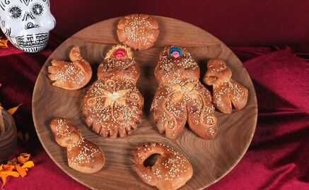 Hornea un pan de muerto diferente al estilo Zacatepec, Oaxaca