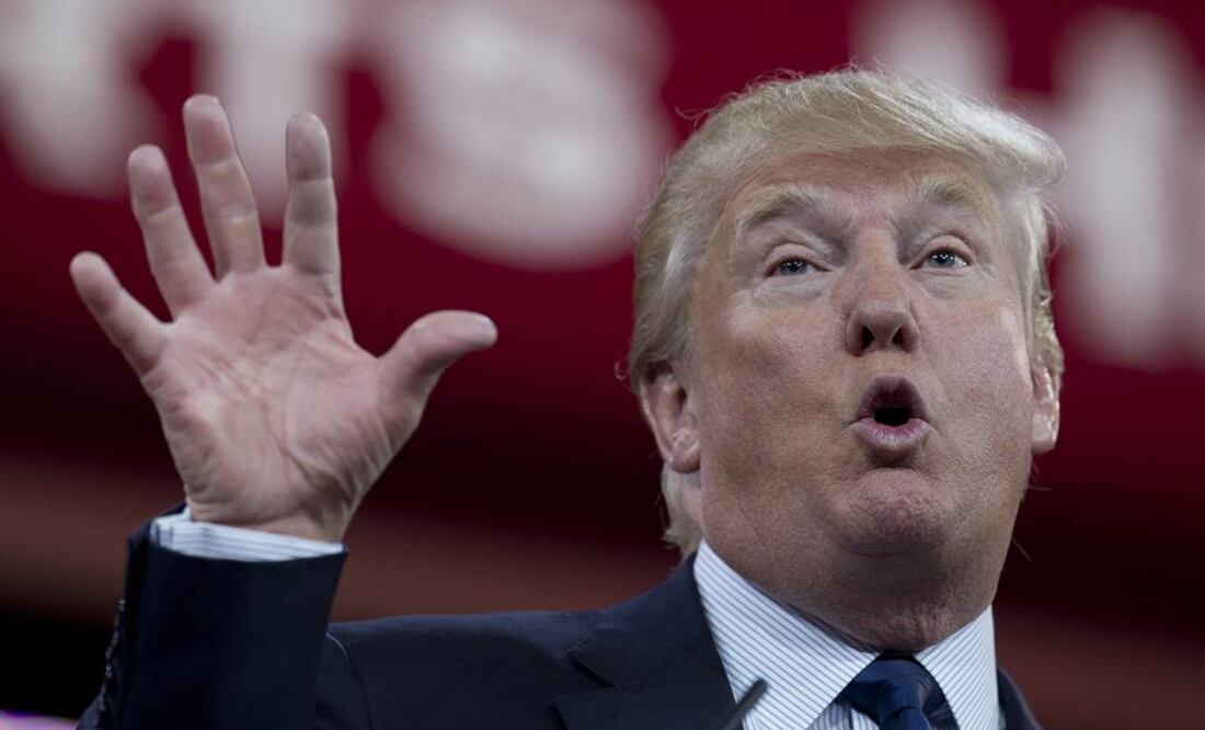 Trump reiterated his position on immigrant issues. (Photo: Reuters )