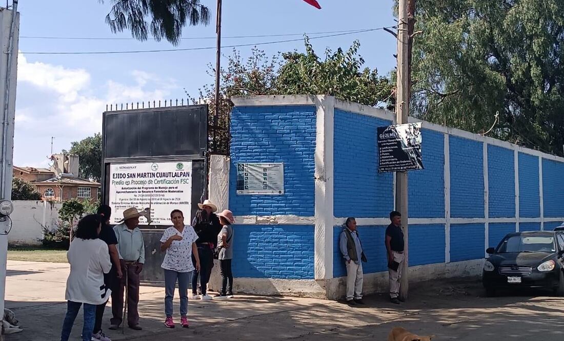 Los asaltantes exigieron que les entregaran el dinero que tenían guardado en la oficina del presidente del comisariado ejidal y abrieron uno de los cajones para sustraerlo. Foto: Especial