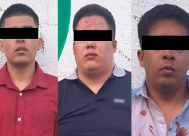 Detienen a tres sujetos en Iztapalapa por asalto a compradores de auto que vieron en redes sociales