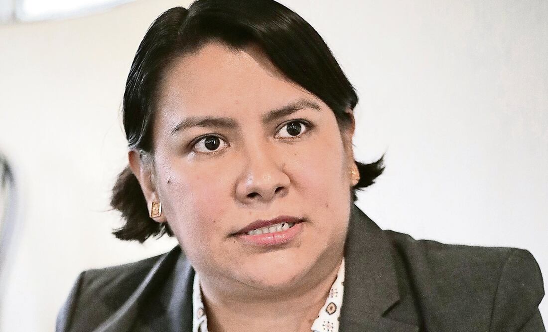Perla Gómez Gallardo, Presidenta de la Comisión de Derechos Humanos local (ALEJANDRO ACOSTA. EL UNIVERSAL)