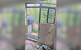 Se registra flamazo en vivienda; hay un herido