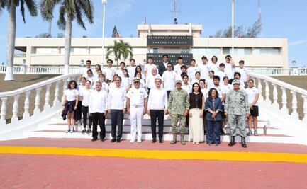 Américo Villarreal reconoce contribución de la Secretaría de Marina para lograr la paz y el desarrollo en Tamaulipas; "Puerto del Norte está listo para ser potencia portuaria"
