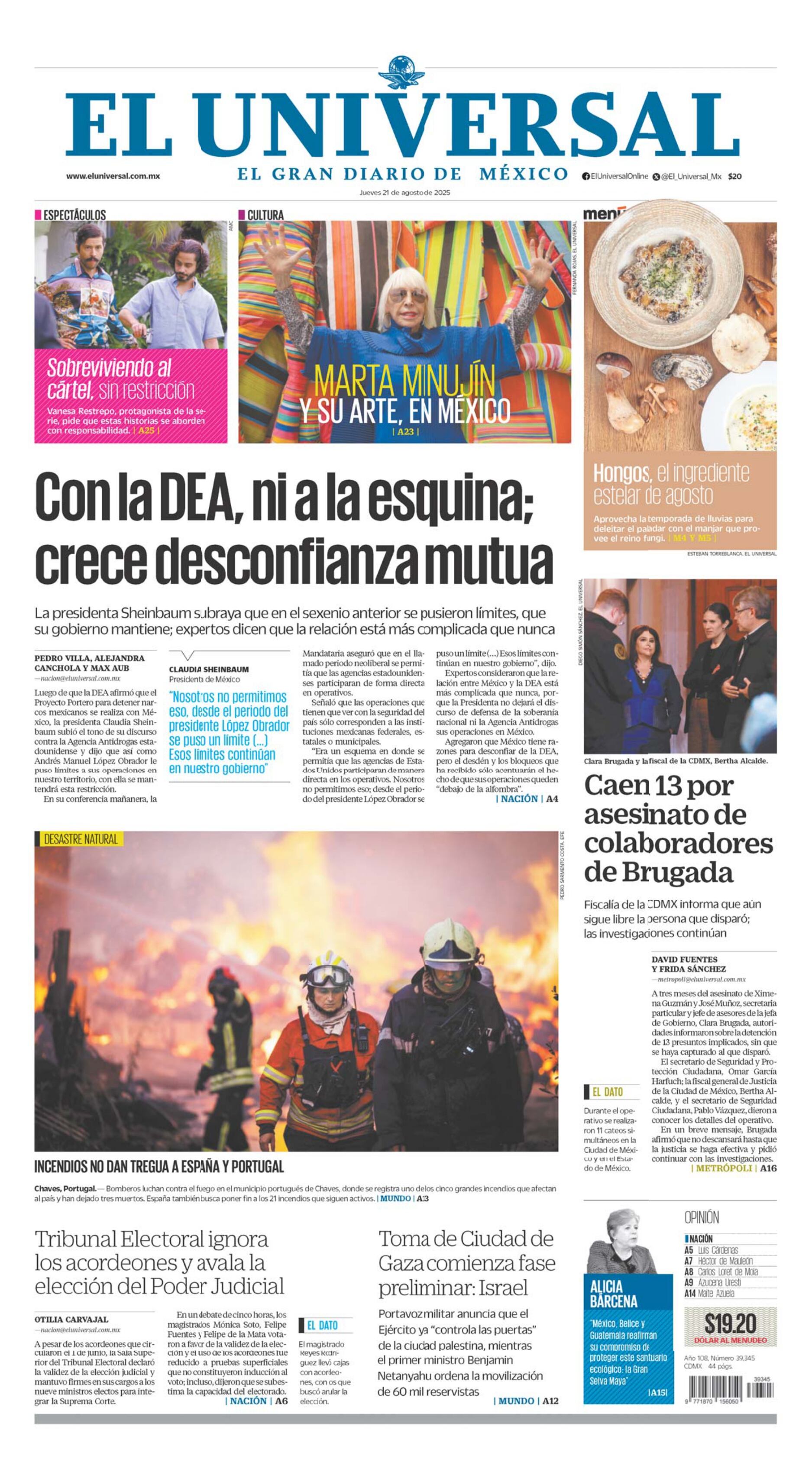 Portada impresa