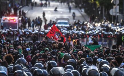 Gobierno de CDMX: 32 encapuchadas boicotearon marcha por despenalización del aborto