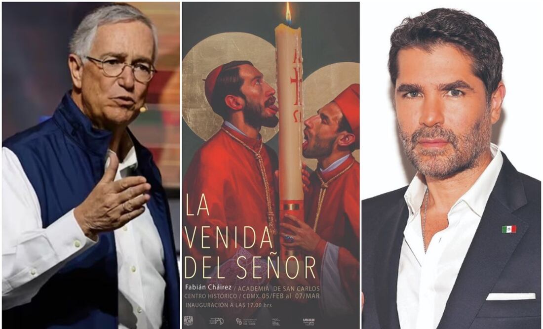 La exposición "La Venida del Señor" retrata el éxtasis físico en seres pertenecientes al imaginario católico. Fotos: Redes Sociales