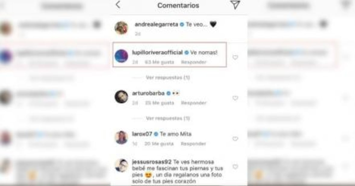 Lupillo Rivera le lanza piropo a Andrea Legarreta