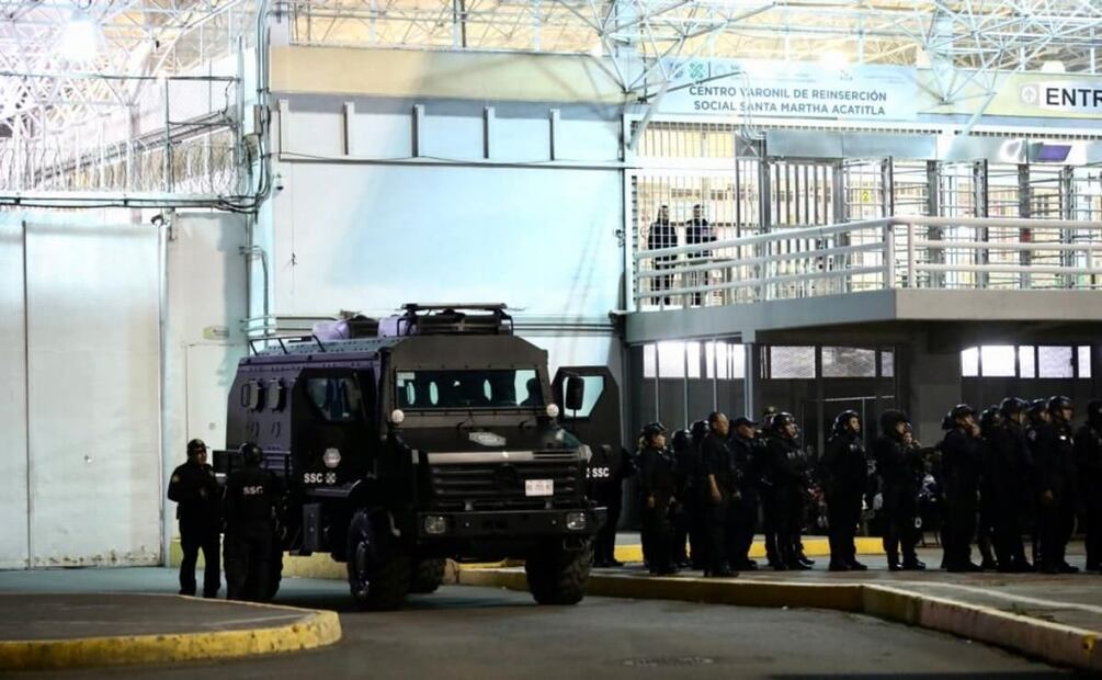 Centro Varonil de Reinserción Social (CEVARESO) de Santa Martha Acatitla. Foto: Valente Rosas. EL UNIVERSAL