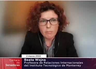 Exembajadora de Polonia en México alerta sobre escalada de conflicto entre Rusia y Ucrania a otros países