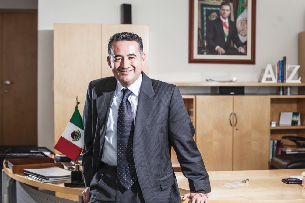 Abraham Zamora; Director general del Banco Nacional de Obras y Servicios (Banobras) (GERMÁN ESPINOSA. EL UNIVERSAL)