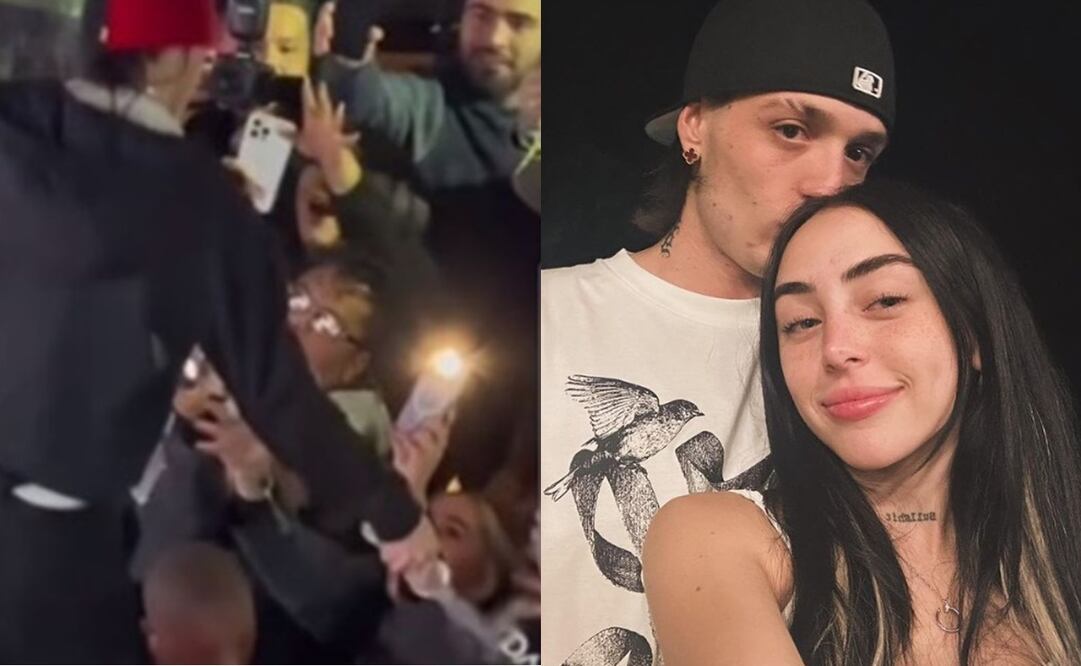 Peso Pluma y Nicki Nicole. Foto: Instagram oficial/ Captura vía X.