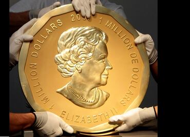 Roban moneda de oro gigante de un museo de Berlín