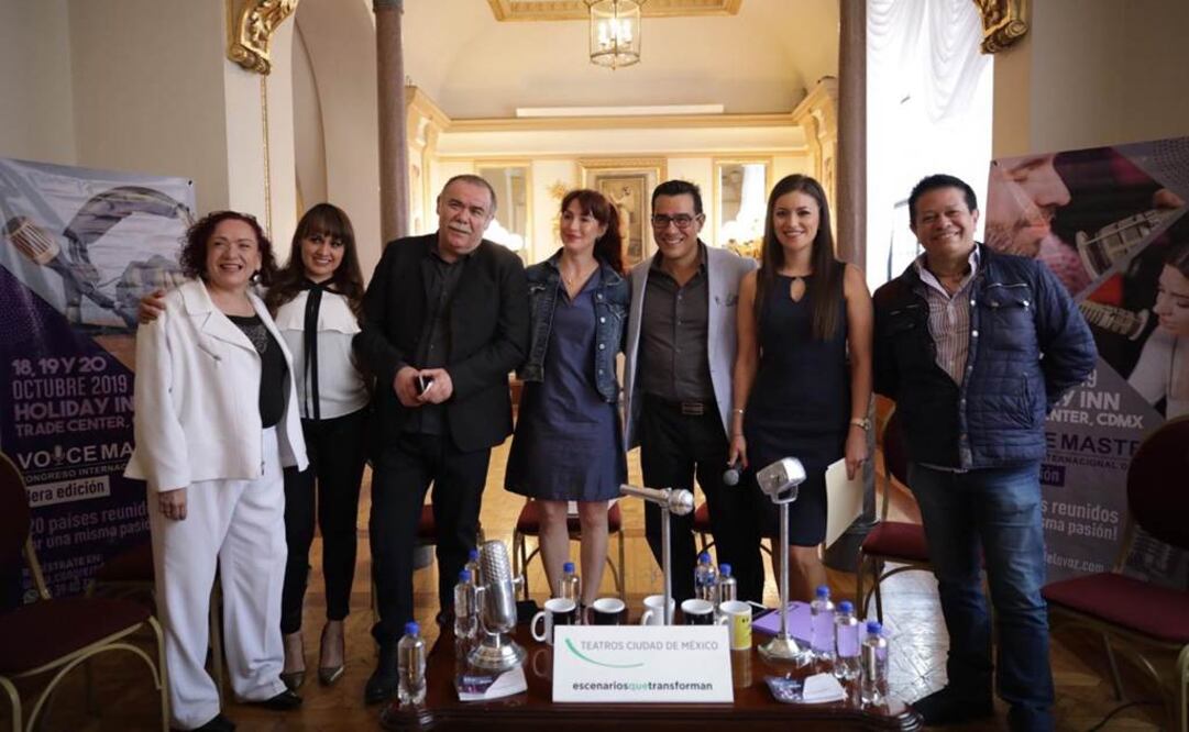 Presentan Voice Masters, congreso que reúne a locutores y voces destacadas del doblaje 