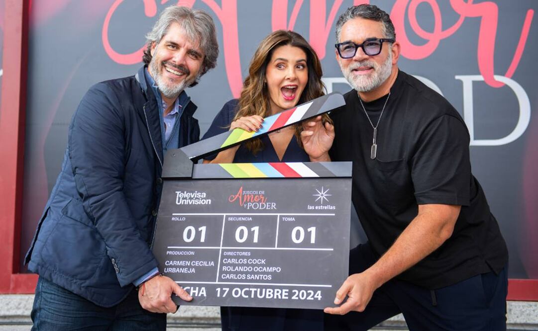 Mayrín Villanueva y Eduardo Santamarina trabajarán en la telenovela “Juegos de amor y poder”. Foto: Televisa