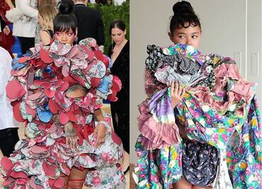 Esta niña que se ha hecho viral en redes sociales por replicar los looks más divertidos de las celebridades