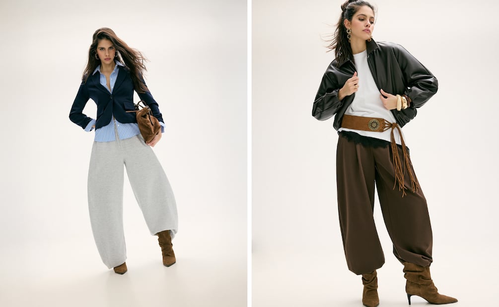 Las proporciones cambian y con ellas la manera de construir un look. Foto: Cortesía Stradivarius