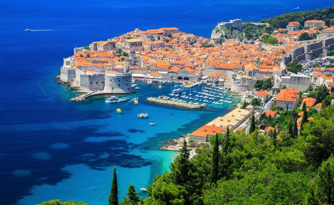 Dubrovnik, en Croacia, fue una de las locaciones principales de la serie Game of Thrones. Foto: iStock