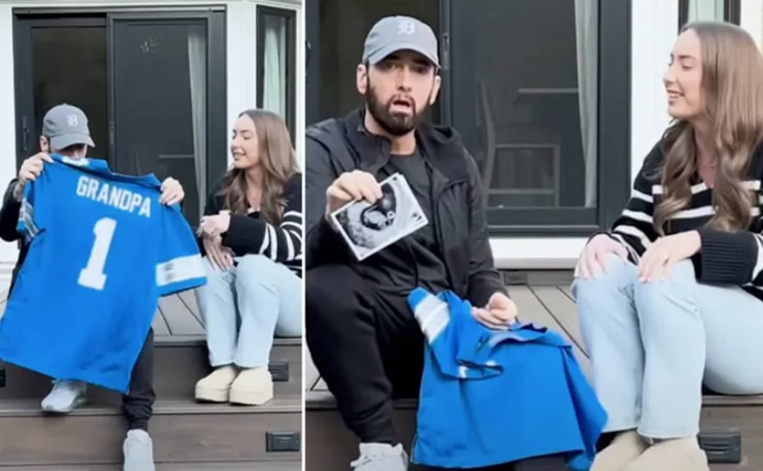 Eminem debutará como abuelo, pues su hija Hailie Jade se convertirá en madre.