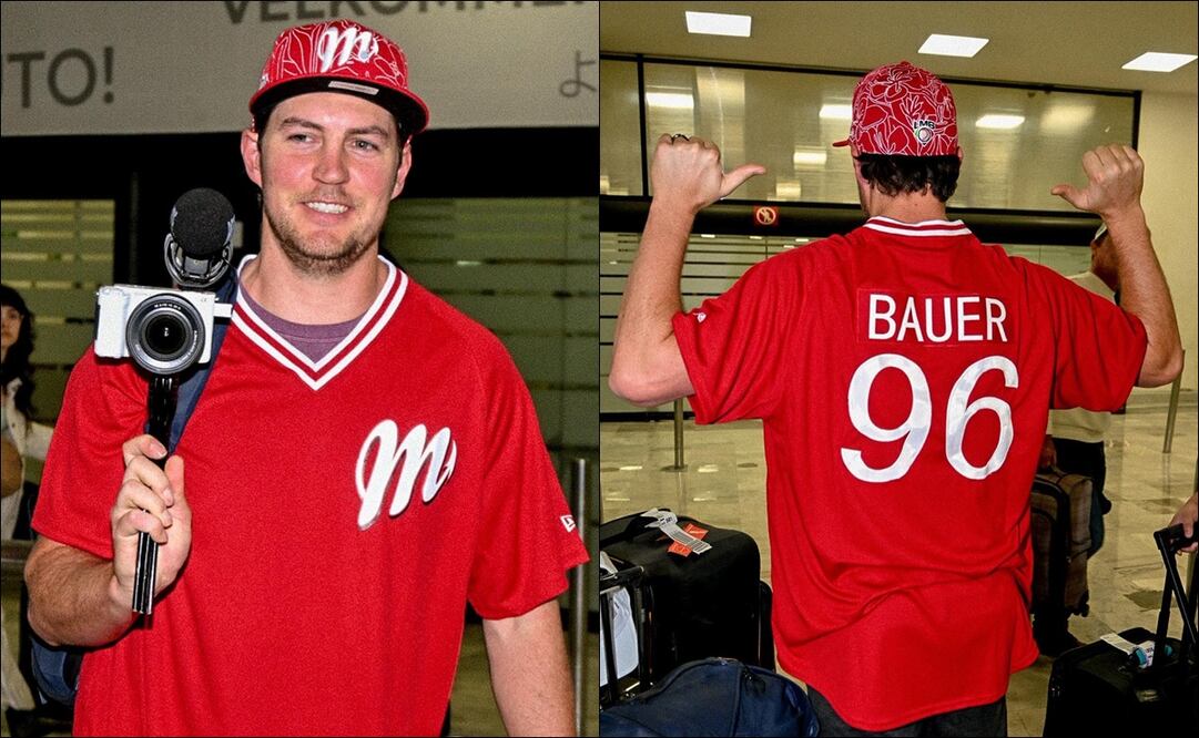 Trevor Bauer sabe que en Diablos Rojos del México tendrá una oportunidad de volver a las Grandes Ligas / FOTOS: 
@DiablosRojosMX