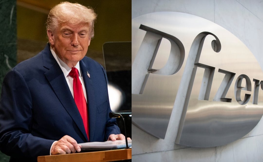 Donald Trump anuncia acuerdo con Pfizer. Foto: especial
