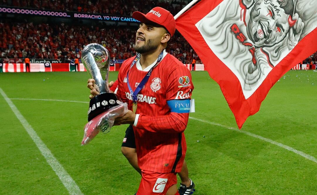 Alexis Vega ya piensa en el bicampeonato con Toluca / Foto: Imago7