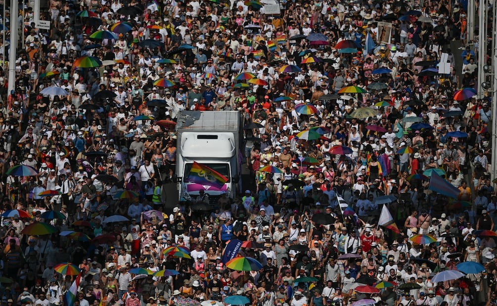 Varios países realizaron este 27 de junio su Marcha del Orgullo LGBTIQ para exigir igualdad de derechos. Foto: EFE
