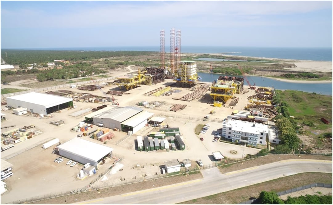 Refinería de Dos Bocas en Tabasco. Foto: Especial