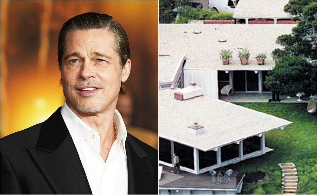 Brad Pitt vendió su finca valuada en 40 millones de dólares.
Foto: Archivo