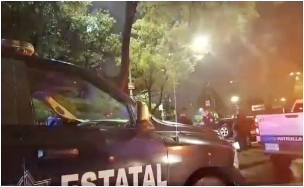 Persecución en Cuautitlán Izcalli. Foto: Especial