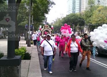 Marchas y peregrinos afectan vialidad en zonas centro y poniente
