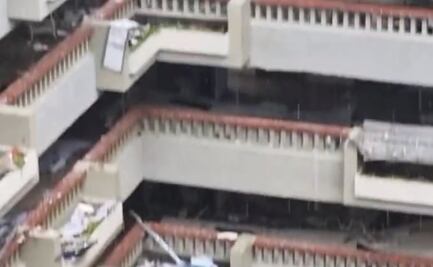 VIDEO Así quedó el hotel Princess en Acapulco tras el paso del huracán "Otis"
