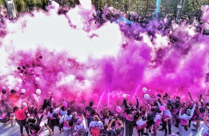 Reunen 890 mil pesos para pacientes con cáncer de mama en la carrera "Marea Rosa 2023" en Durango