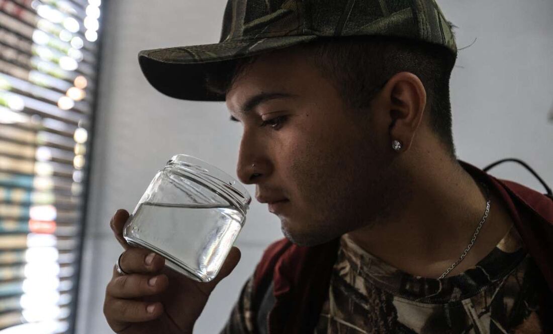 Agua contaminada en la alcaldía Benito Juárez. Foto: Gabriel Pano. EL UNIVERSAL