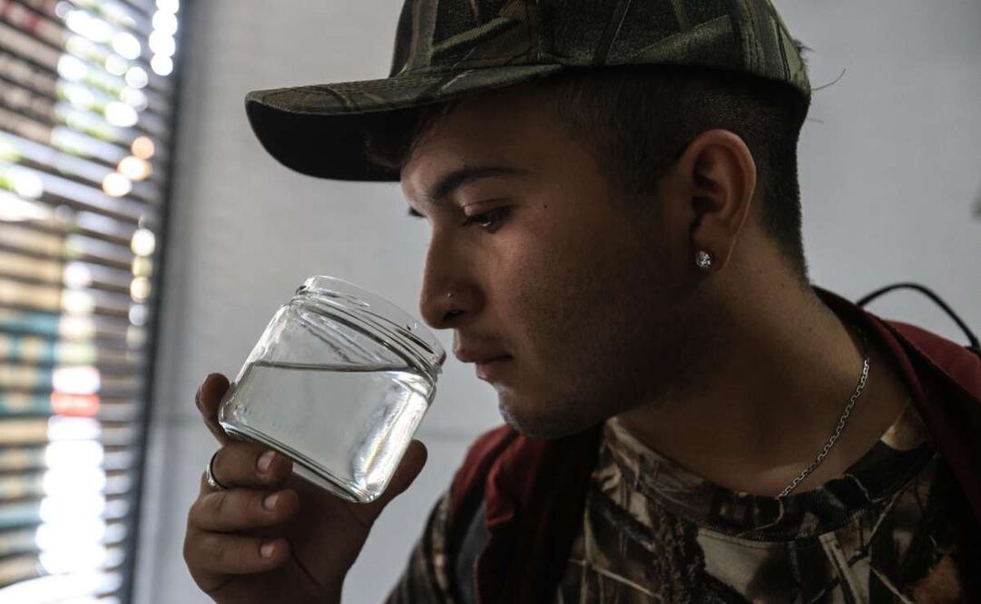 Agua contaminada en la alcaldía Benito Juárez. Foto: Gabriel Pano. EL UNIVERSAL