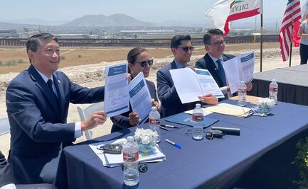 México y EU firman acuerdo de infraestructura transfronteriza