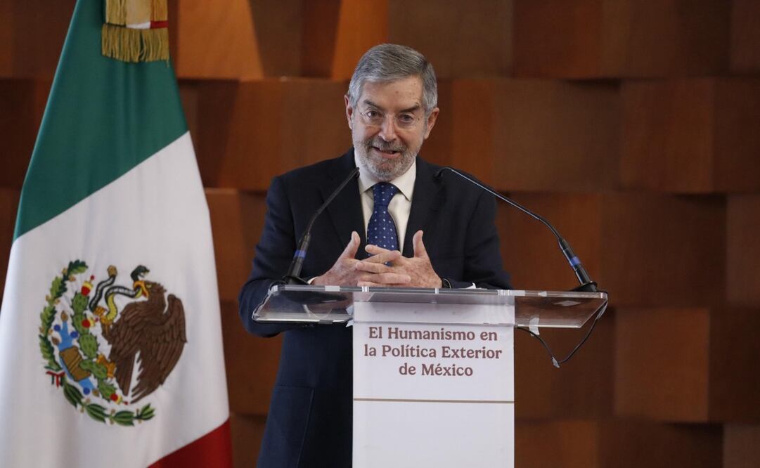 El canciller destacó el liderazgo de la presidenta Sheinbaum Pardo. Foto: Especial