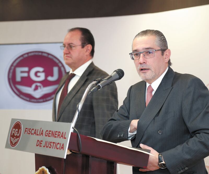 Ya que muchas llamadas de extorsión provienen de penales, el fiscal Alejandro Gómez Sánchez dijo que se quiere impulsar un registro de voz de todas las personas privadas de la libertad, las vinculadas a proceso y las sentenciadas. Foto: JORGE ALVARADO